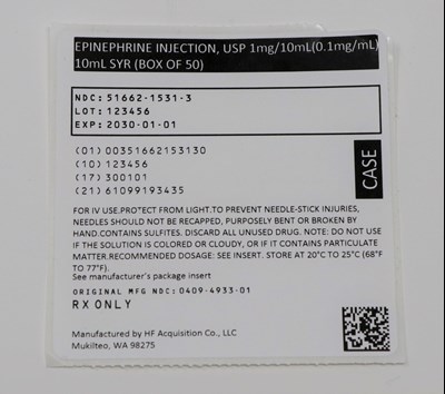 Case Label (51662 1531 3 Case Label 00351662153130 Epi Case Label Image)